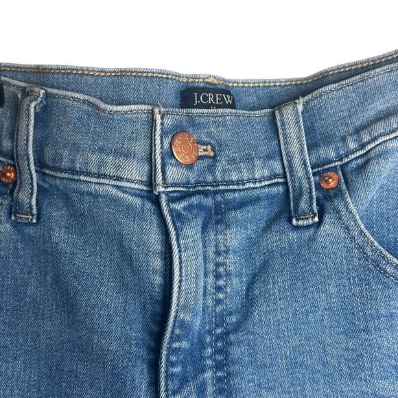 J.Crew 2025 Classic Wide-Leg Blue Denim Jeans Cotton Light Wash Size 30 Womens - Picture 7 of 14